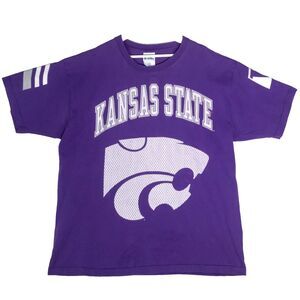 1990's Vintage Kansas State Wildcats T Shirt Pro Player NCAA KSU Men's Size XL